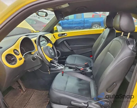 2013 Volkswagen Beetle из США, поврежденный, VIN 3VWJX7AT5DM602393